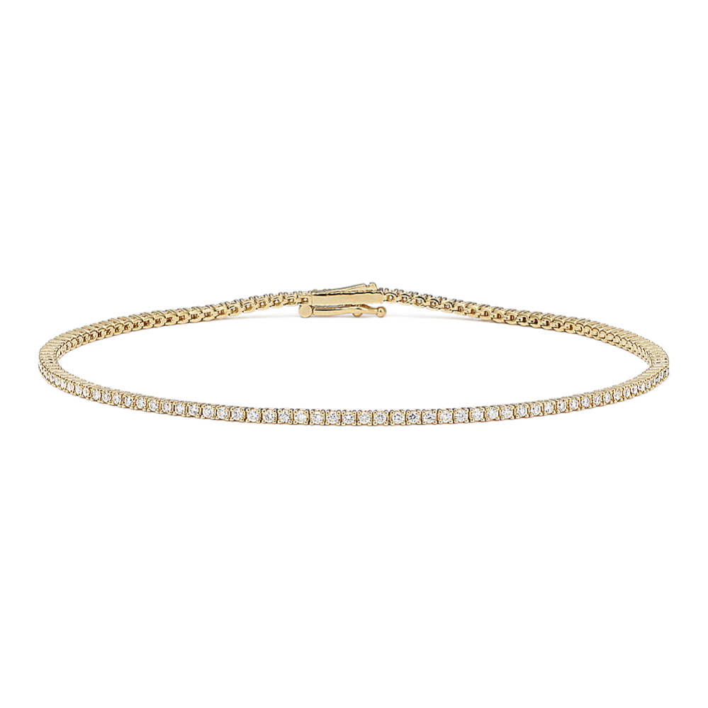 1 1/4 tcw Lab-Grown Diamond Tennis Bracelet