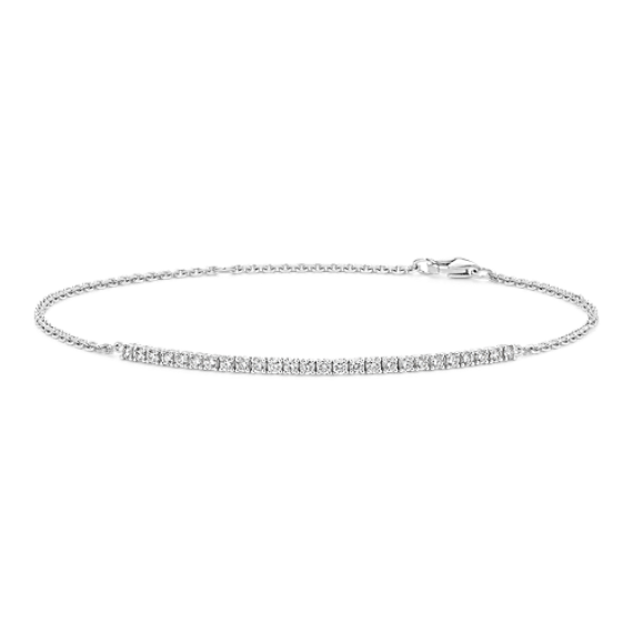 0.50 tcw Diamond Half Tennis Bracelet