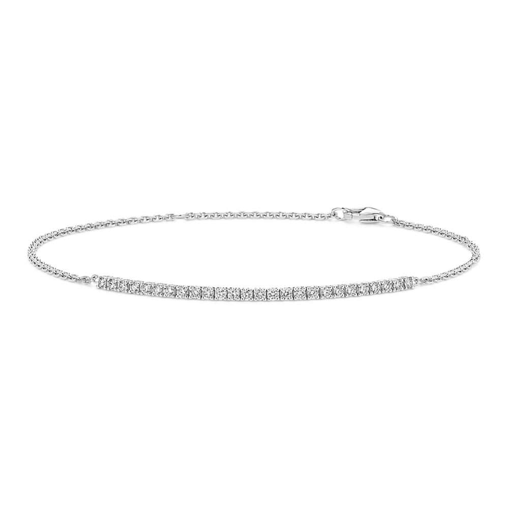 0.50 tcw Diamond Half Tennis Bracelet
