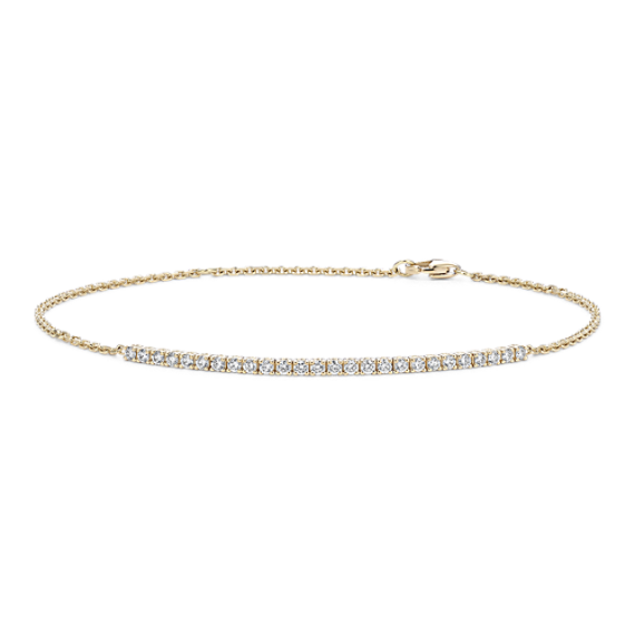 0.50 tcw Diamond Half Tennis Bracelet