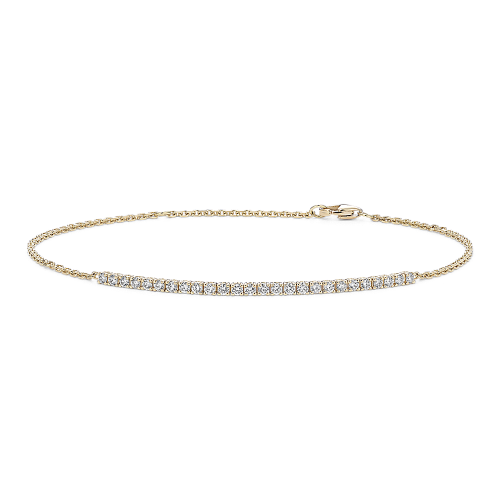 0.50 tcw Diamond Half Tennis Bracelet