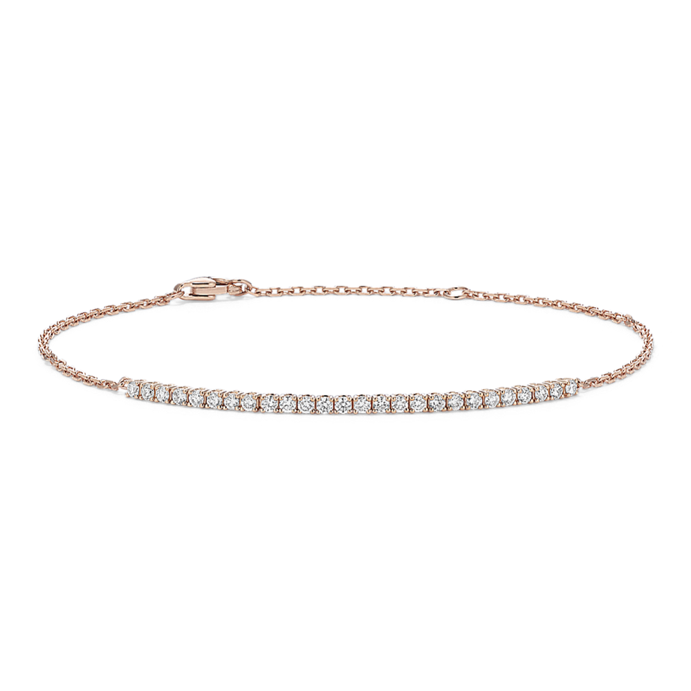 0.50 tcw Diamond Half Tennis Bracelet