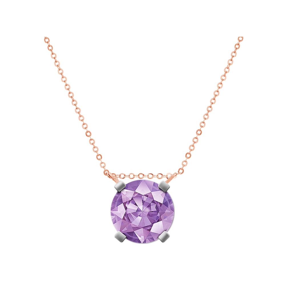 Shane co amethyst shop necklace