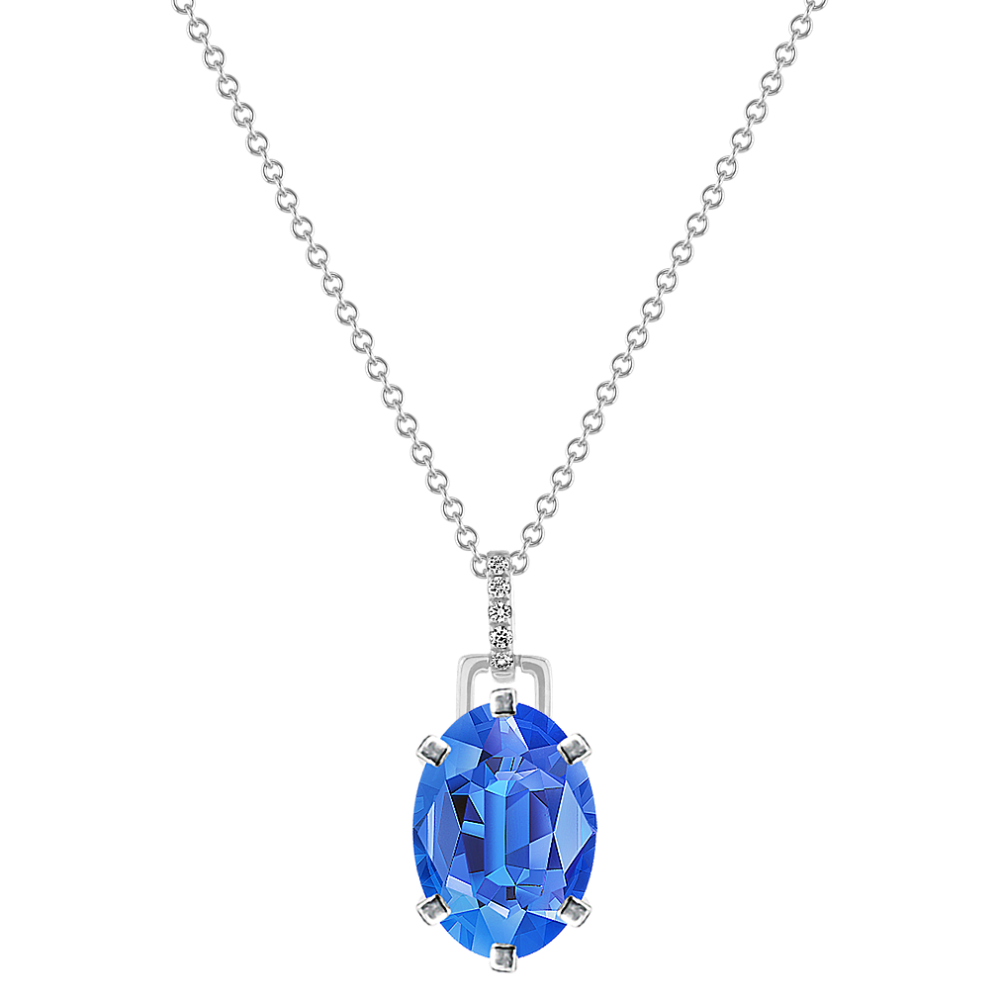 Shane co cheap sapphire necklace