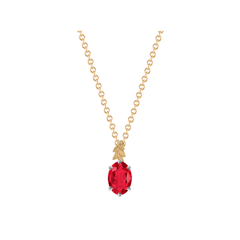 Shop Natural Ruby Pendants Necklaces for Women