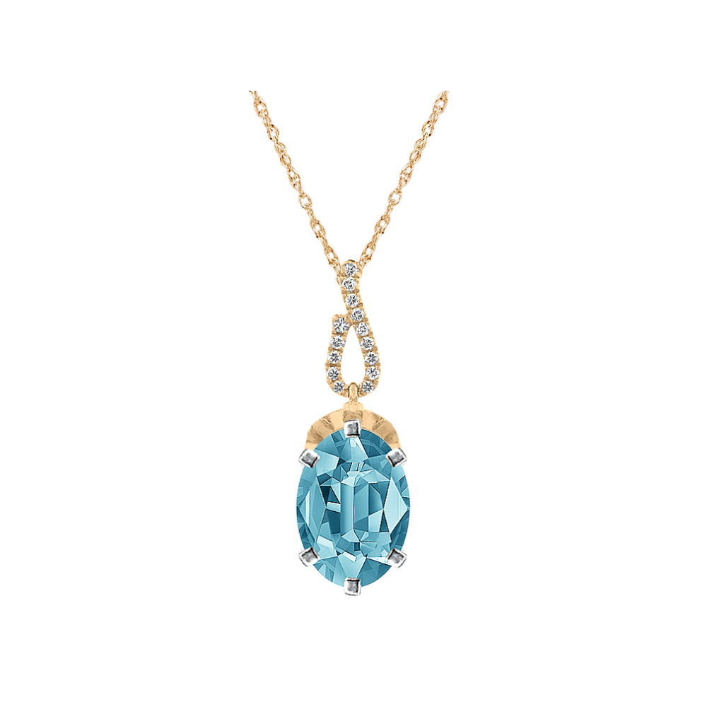 Shane co sales sapphire necklace