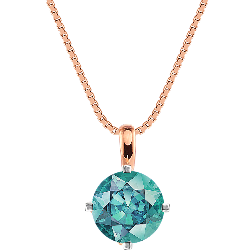 Pick-Your-Gem Pendant (7.5mm Round)