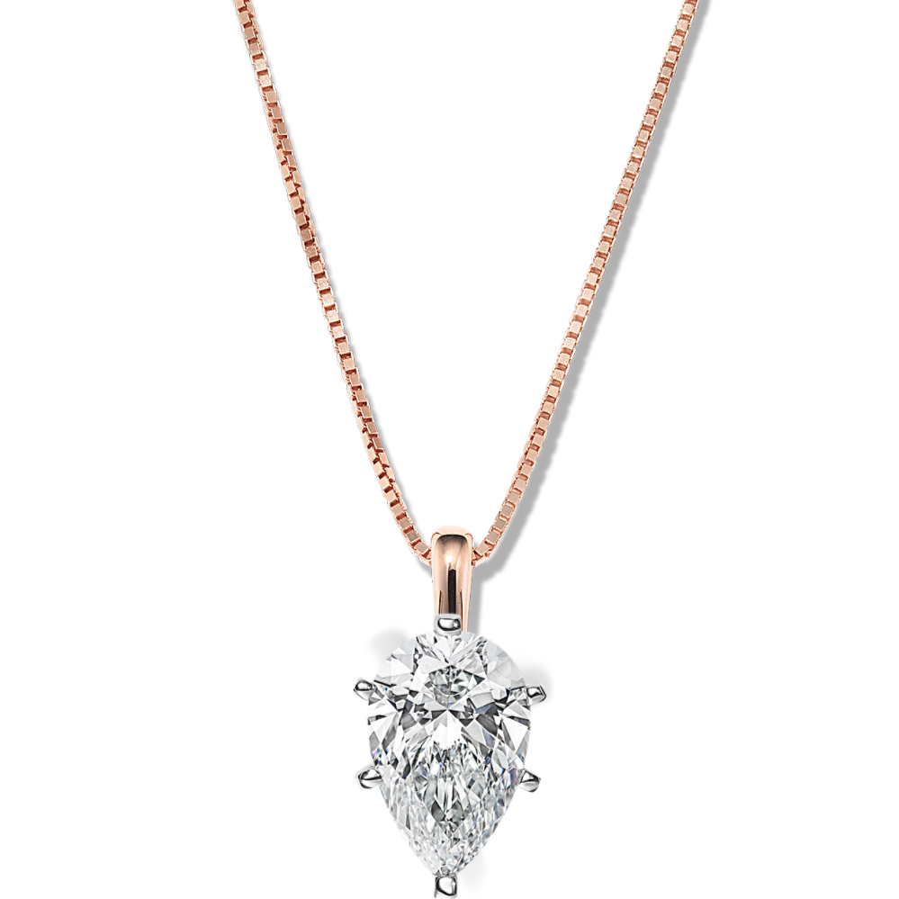 Pick-Your-Gem Pendant (8x6mm Pear-Shaped)