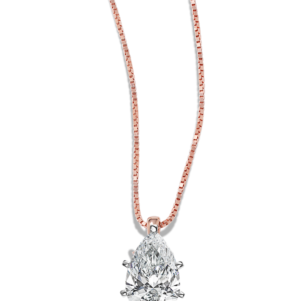 Pick-Your-Gem Pendant (4.5mm Heart-Shaped)