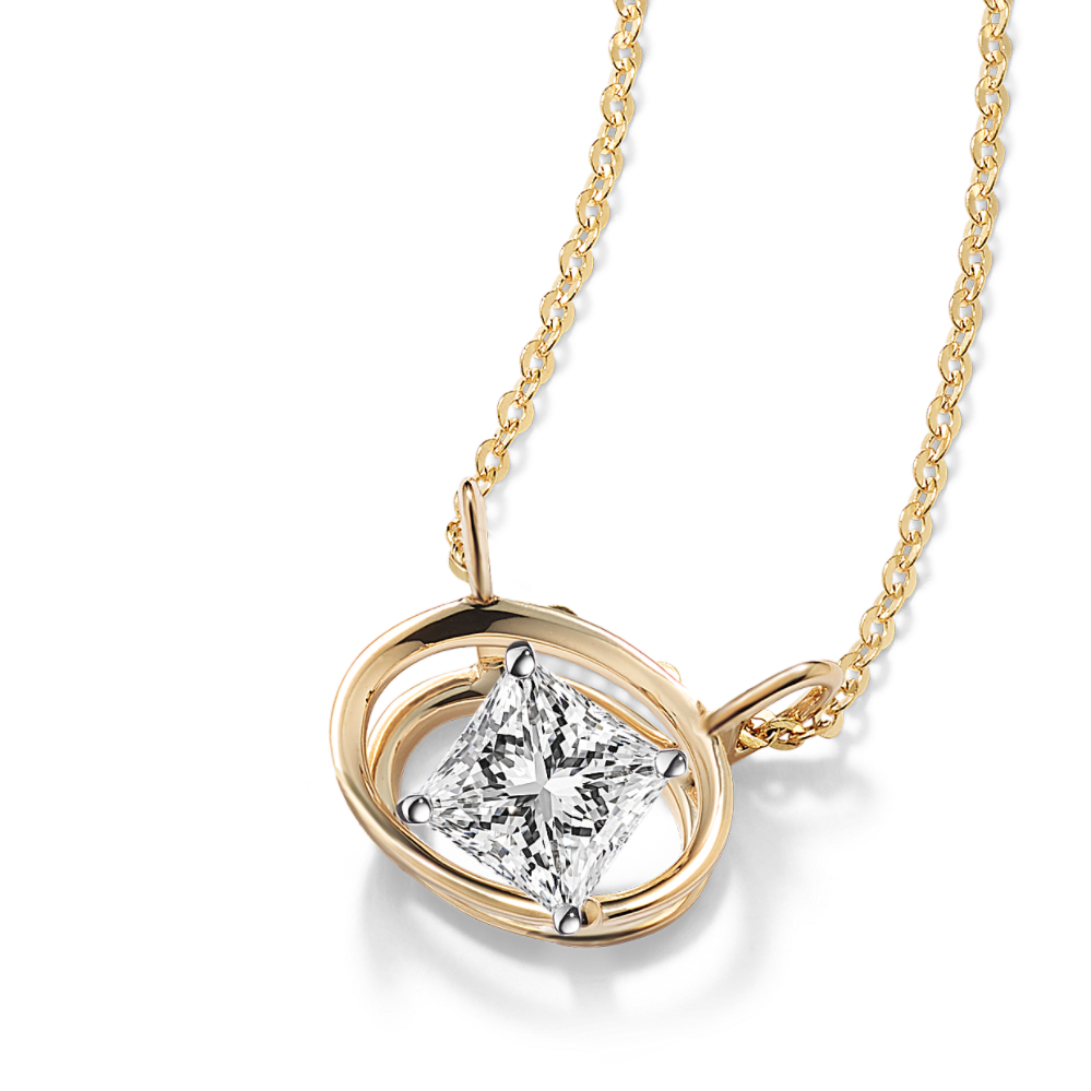 Pick-Your-Gem Pendant (12x10mm Oval)