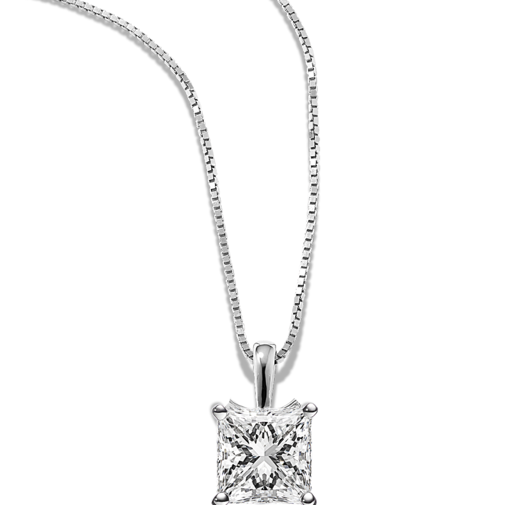 Pick-Your-Gem Pendant (6.5mm Heart-Shaped)