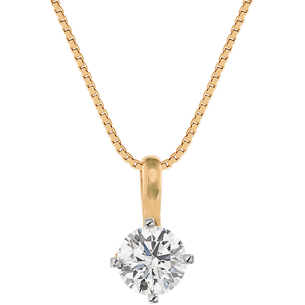 Pick-Your-Gem Pendant (6mm Round)