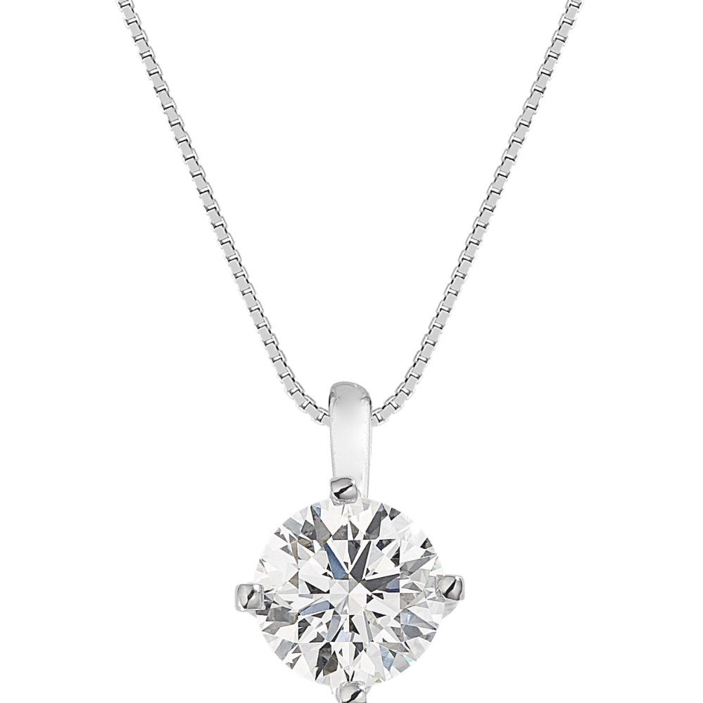 Pick-Your-Gem Pendant (7mm Round)