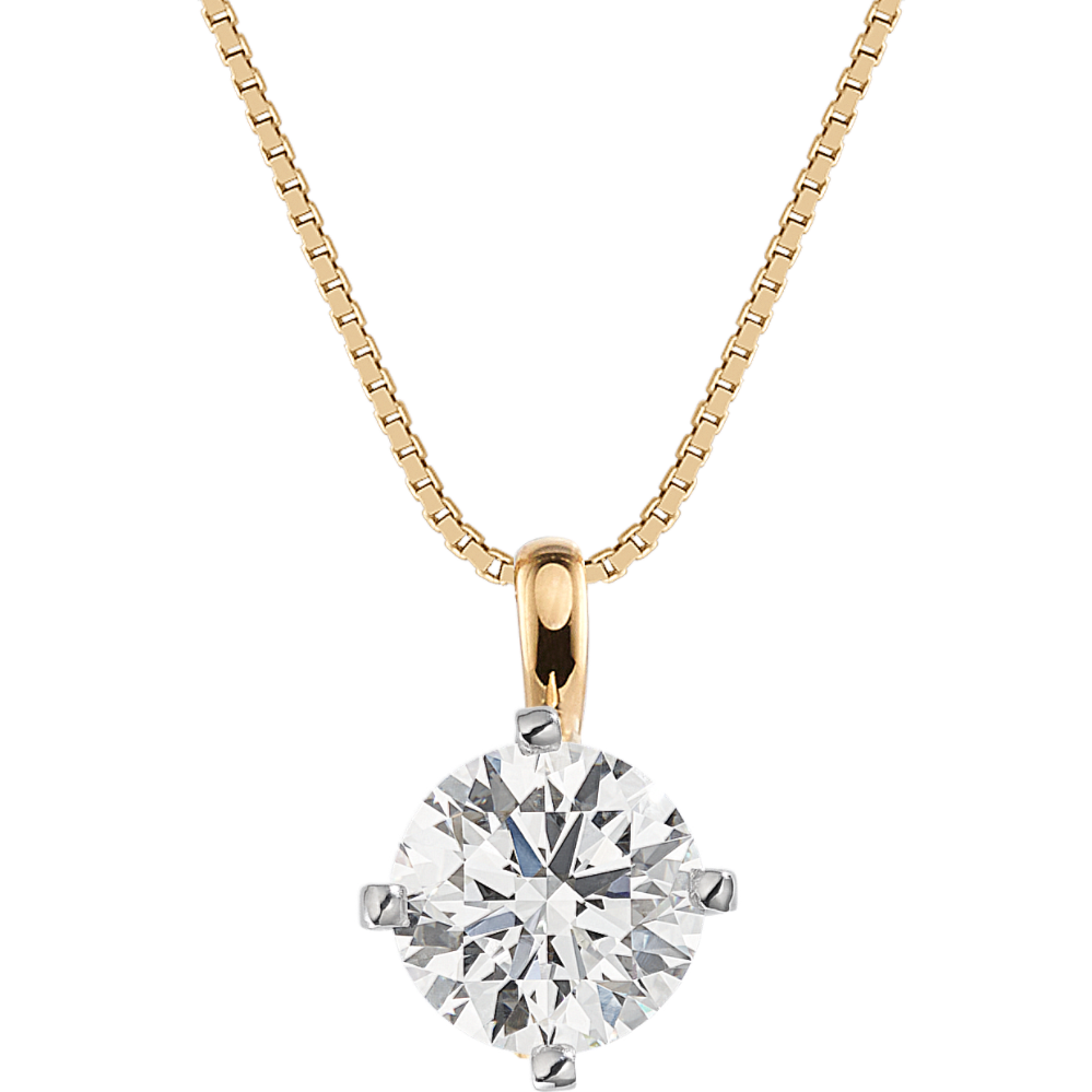 Pick-Your-Gem Pendant (7.5mm Round)