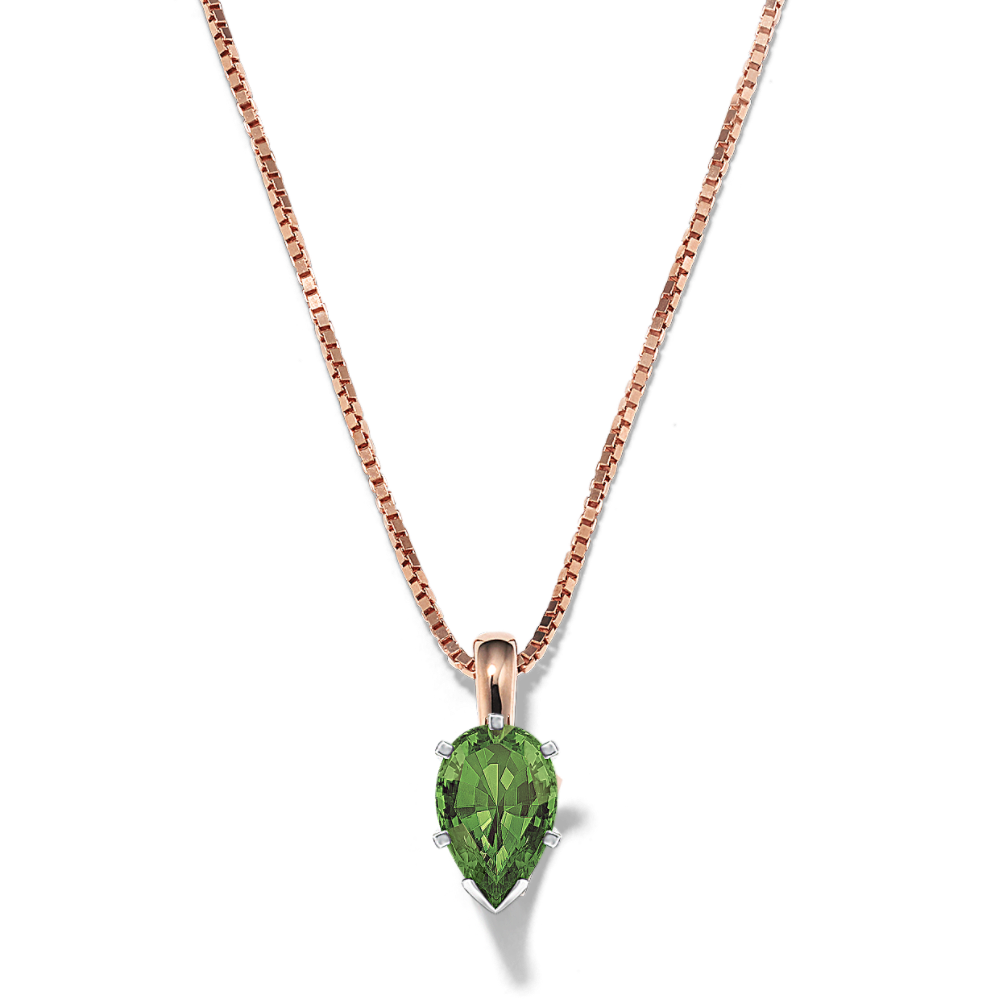 Pick-Your-Gem Pendant (6x4mm Pear-Shaped)