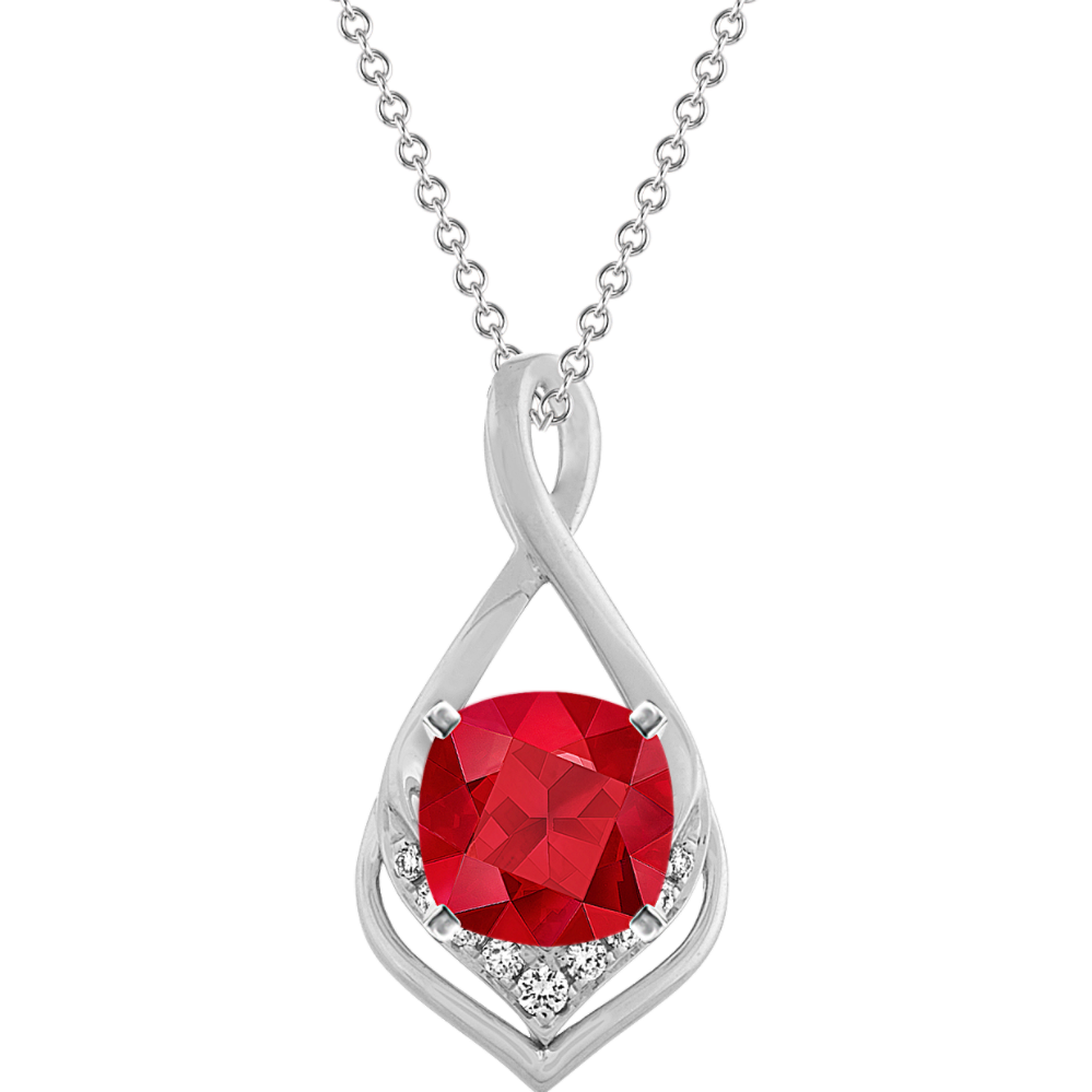 Shane co deals ruby necklace