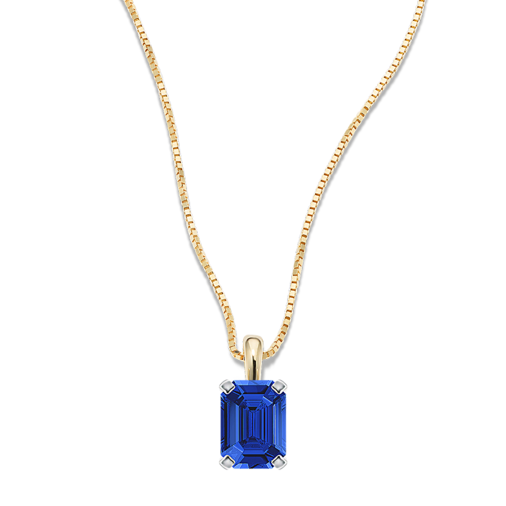 Pick Your Gem Pendant 5x3mm Emerald Cut Setting Price