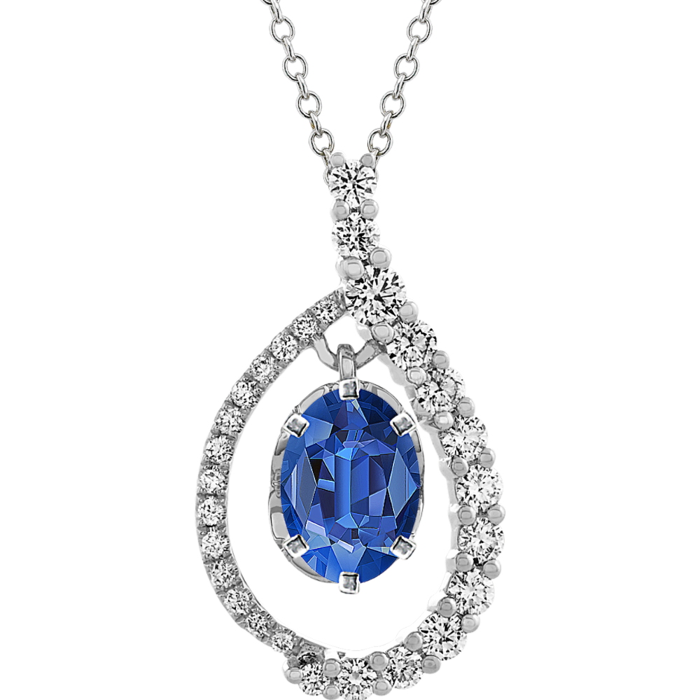 Genuine discount sapphire necklace