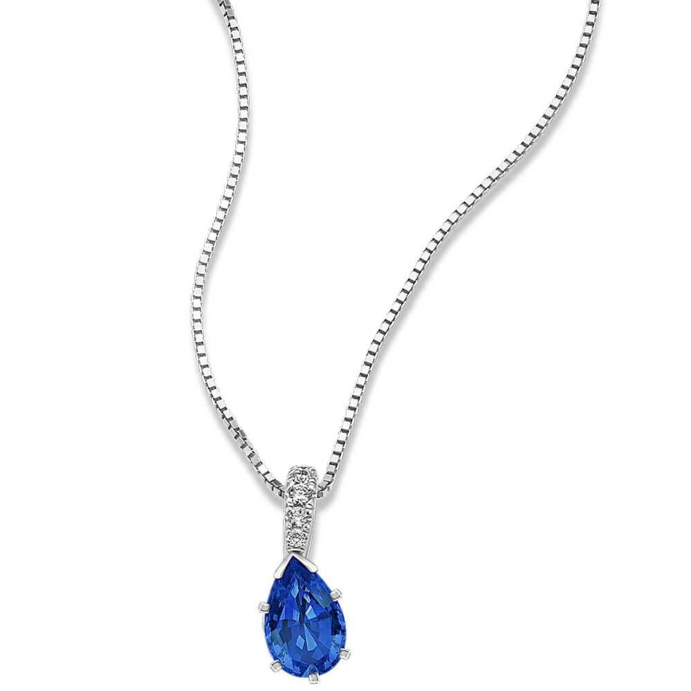 Pick-Your-Gem Diamond Accent Pendant