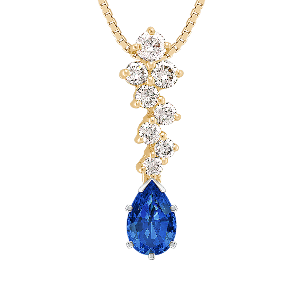 Shop Natural Sapphire Pendants Necklaces