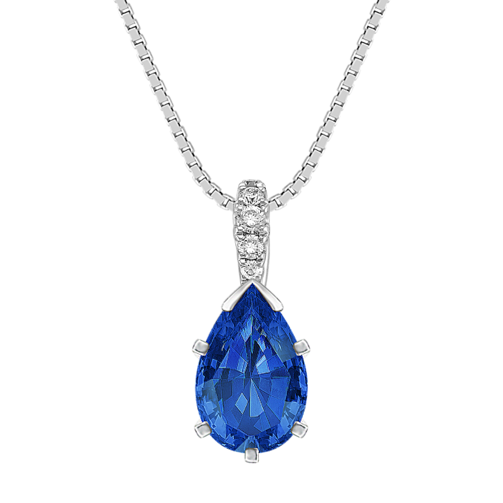 Pick-Your-Gem Diamond Accent Pendant