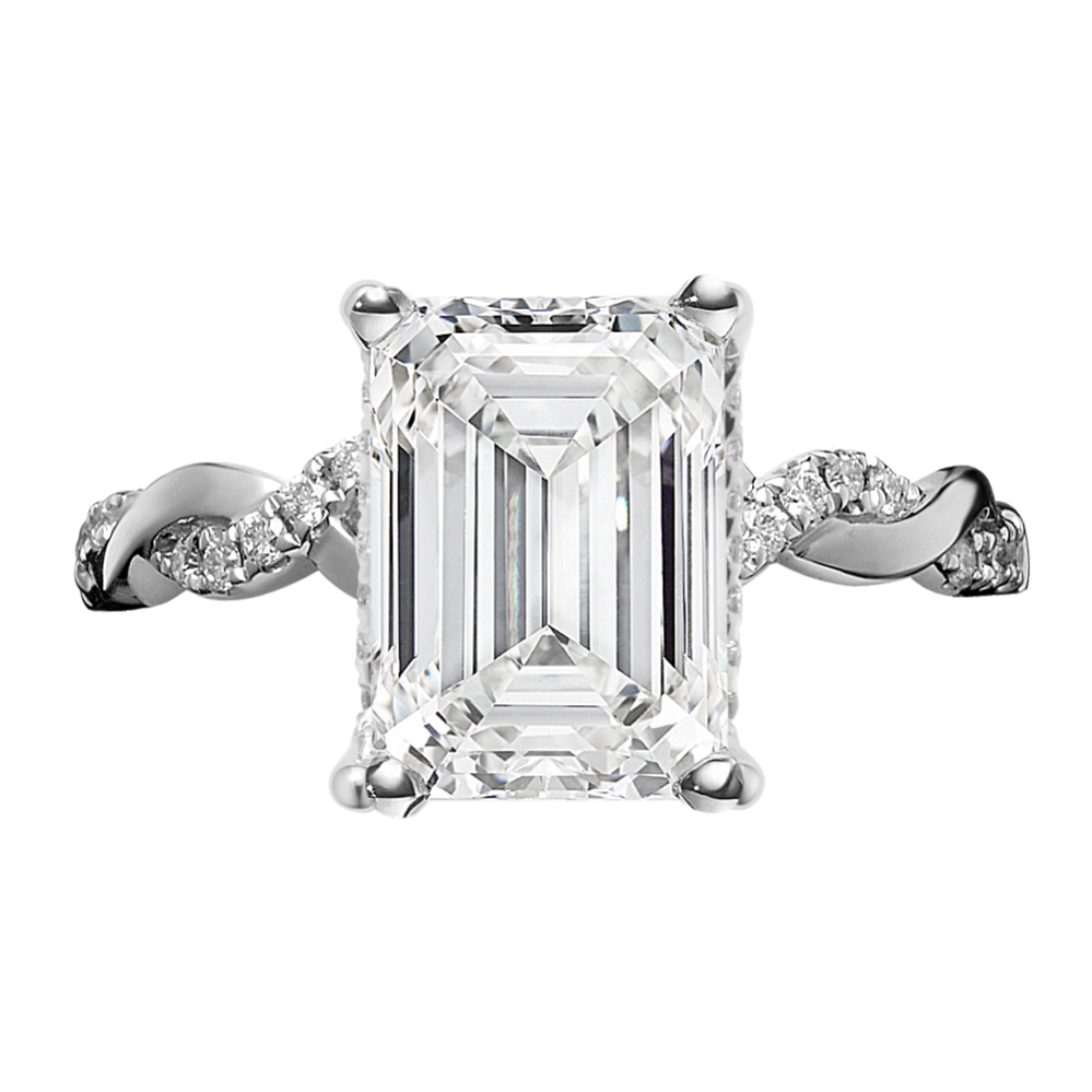 Willow Infinity Engagement Ring