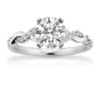 Mobile Image of Engagement Ring with Round Diamond
