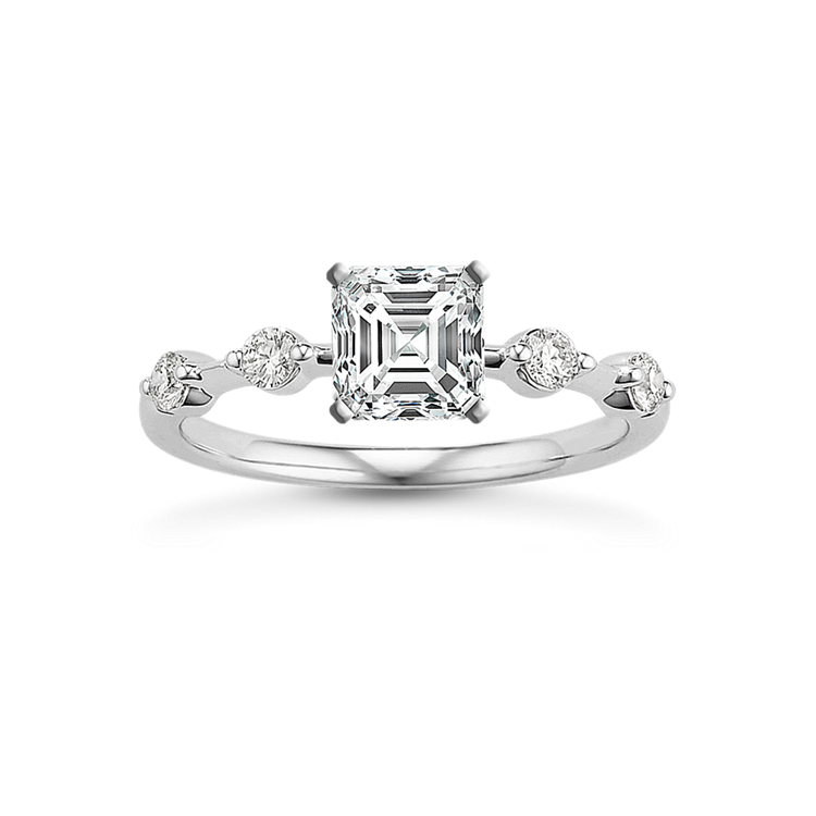 Orbit Classic Round Diamond Engagement Ring