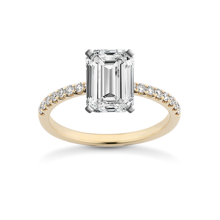 2.04 ct. Lab-Grown Diamond Engagement Ring in Yellow Gold