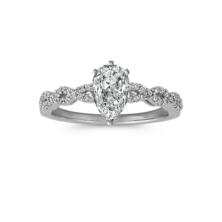 Kensington Natural Diamond Infinity Engagement Ring
