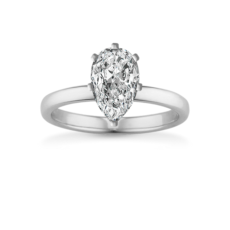 2.0 ct. Natural Diamond Engagement Ring in Platinum