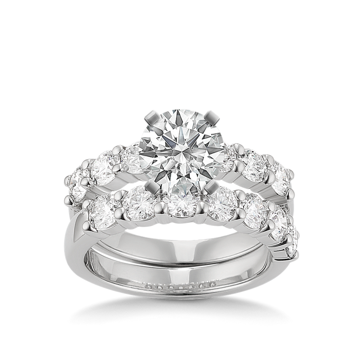 Platinum wedding set outlet