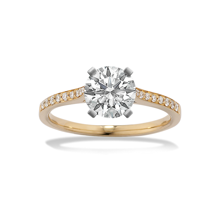 Cathedral wedding clearance ring sets