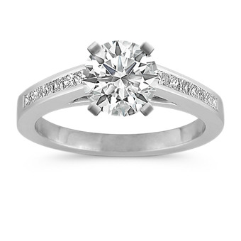 View Unique Channel-Set Engagement Rings at Shane Co. | Wedding Sets