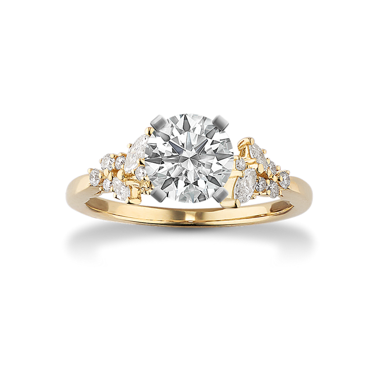 Romantic style engagement rings best sale