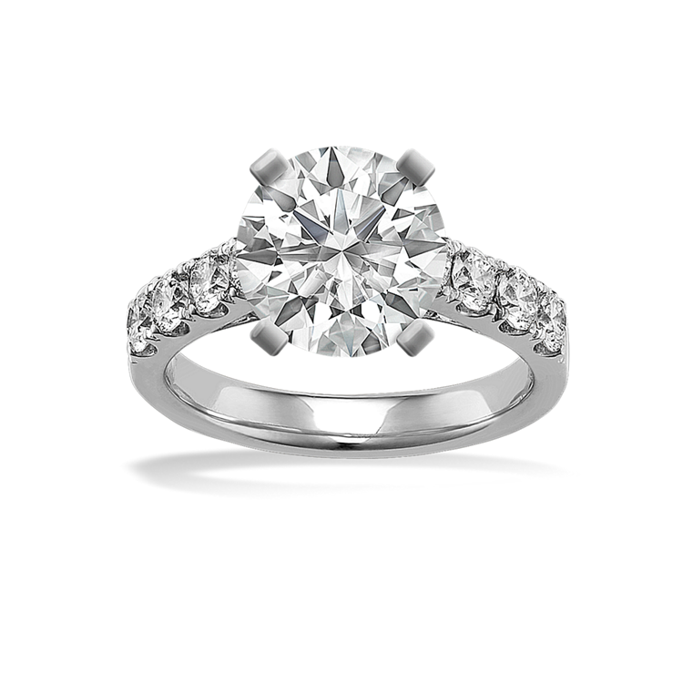 2.02 ct. Natural Diamond Engagement Ring in Platinum