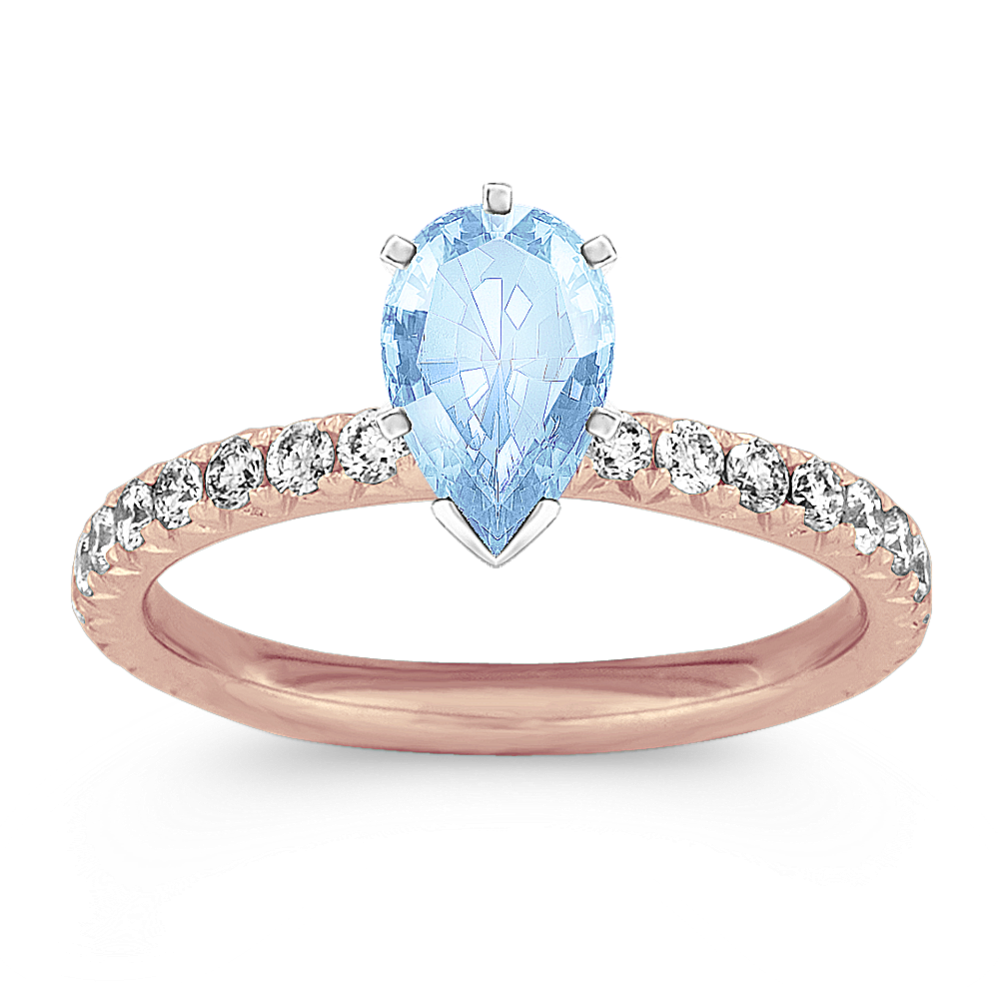 Chantal Engagement Ring (0.40 tcw Diamond Accents)