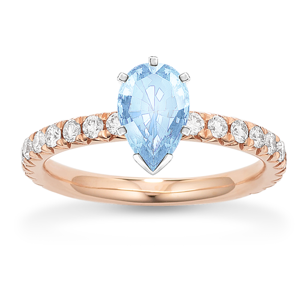Chantal Engagement Ring (0.40 tcw Diamond Accents)