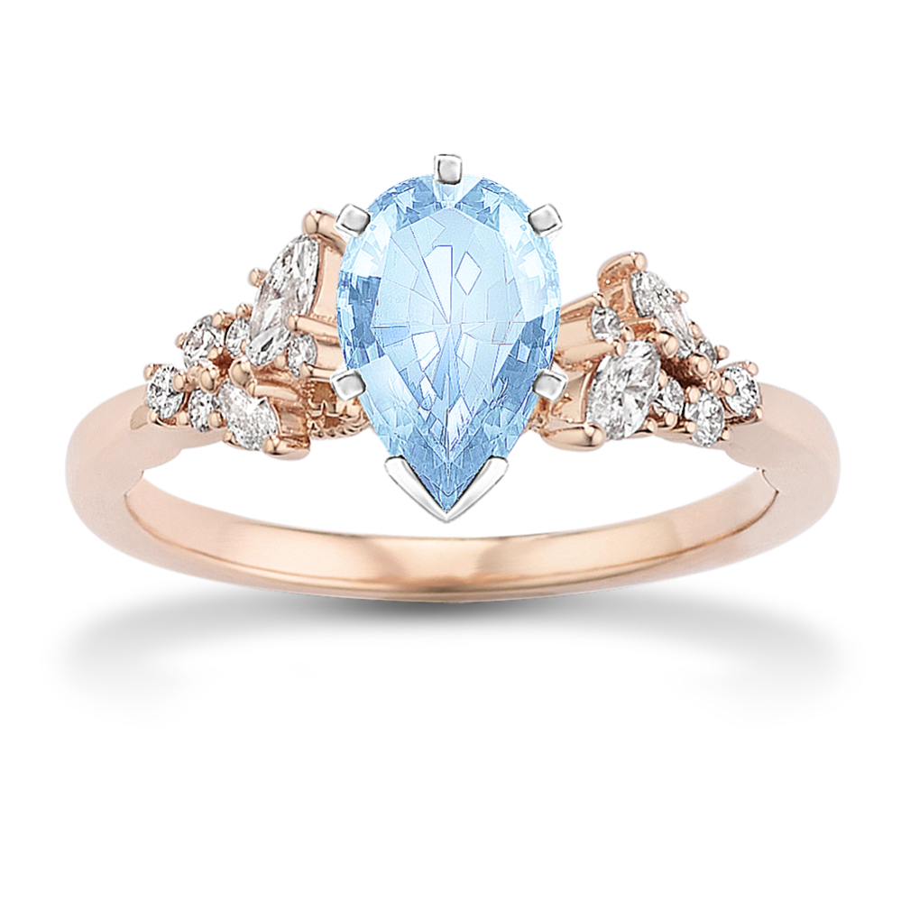 Shane top co aquamarine