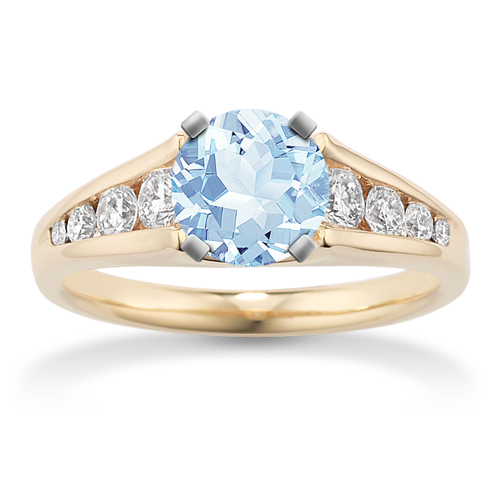 Avenue Engagement Ring (0.50 tcw Diamond Accents)