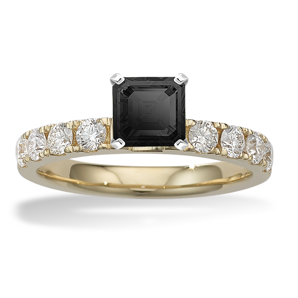 Spellbound Diamond Pave Engagement Ring