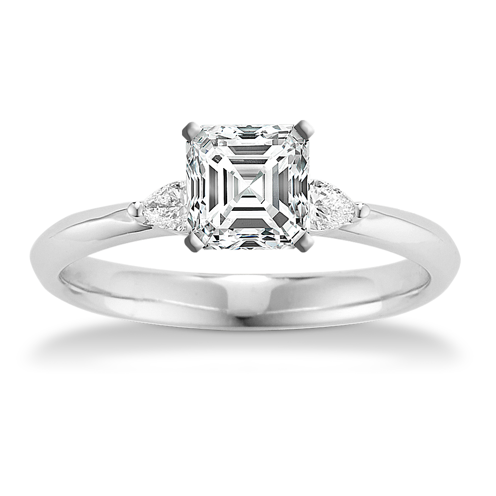 Miriam 1/4 ct. Three Stone Diamond Engagement Ring