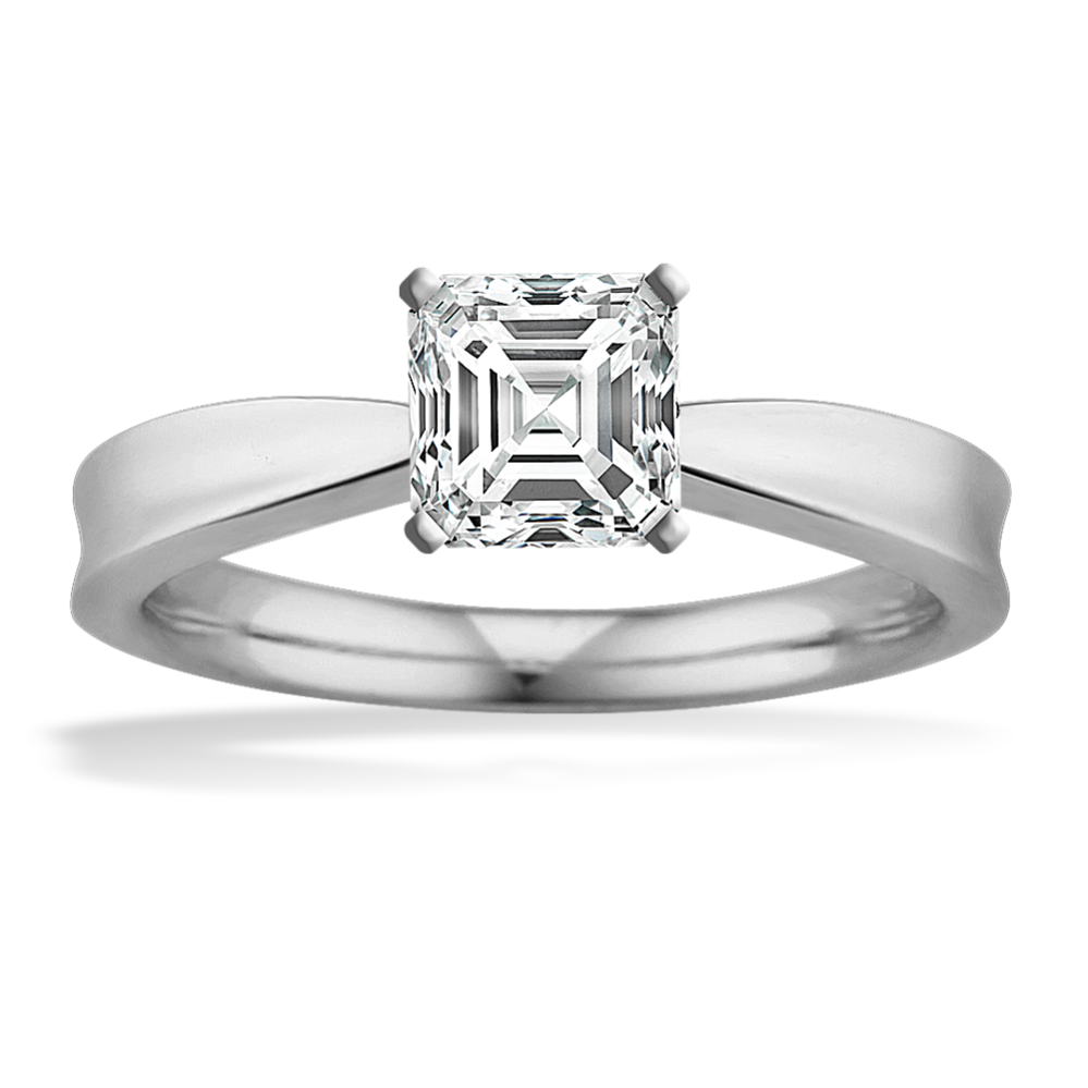 Prelude Solitaire Engagement Ring in Platinum