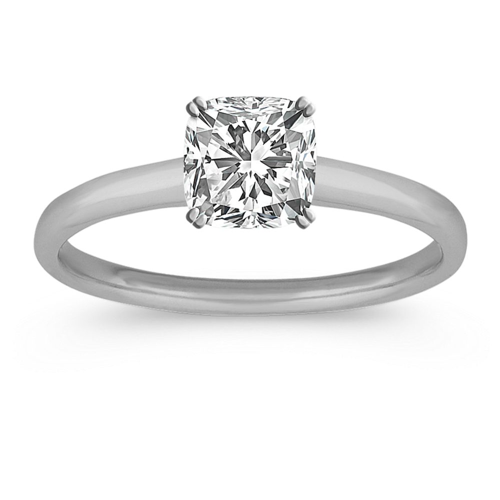 Luminary Solitaire Engagement Ring in Platinum