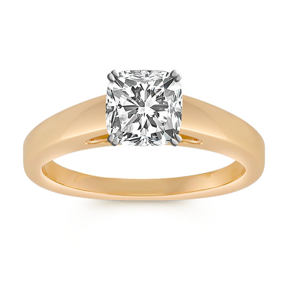 14k Yellow Gold Engagement Ring