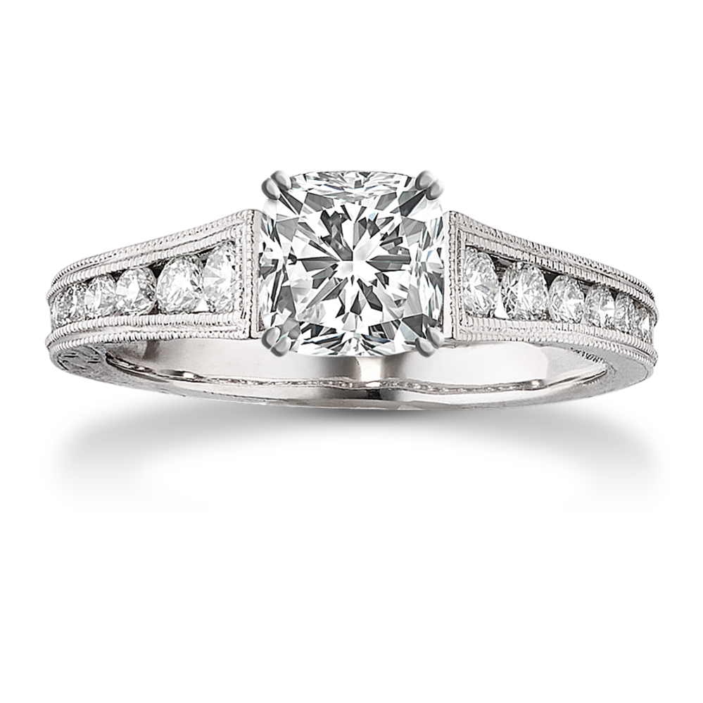 Avalon Engagement Ring (0.45 tcw Diamond Accents)