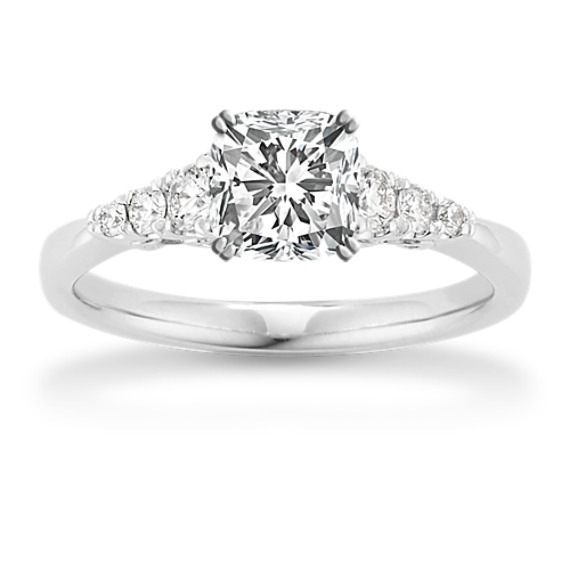 shane co cathedral diamond engagement ring