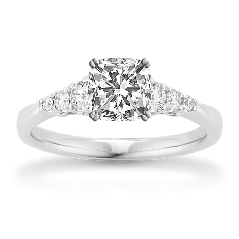 Lucette Cathedral Engagement Ring