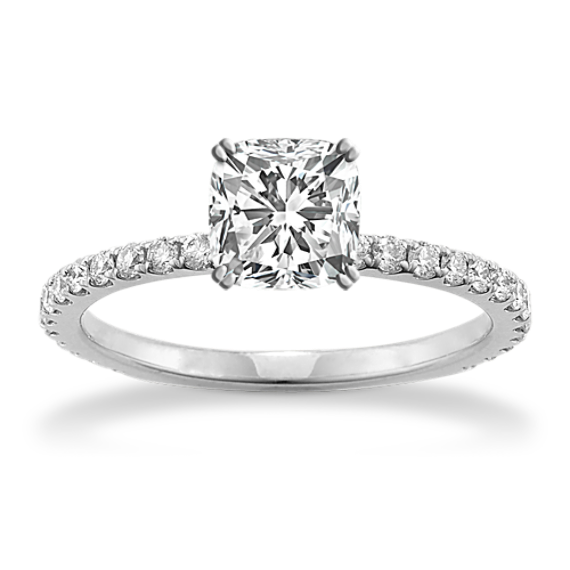 Darcy Diamond Pave Engagement Ring