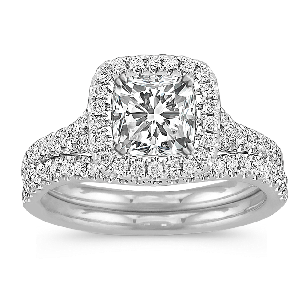 Grace Wedding Set in Platinum